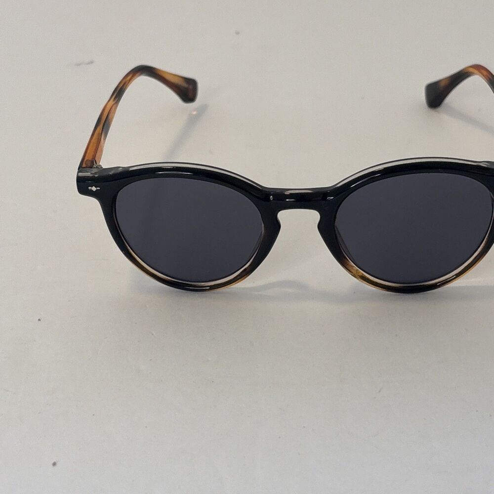 Levi Brooks Gradient Demi Sunglasses Rapptors UV Protection Brown Black Tortoise - Picture 3 of 13